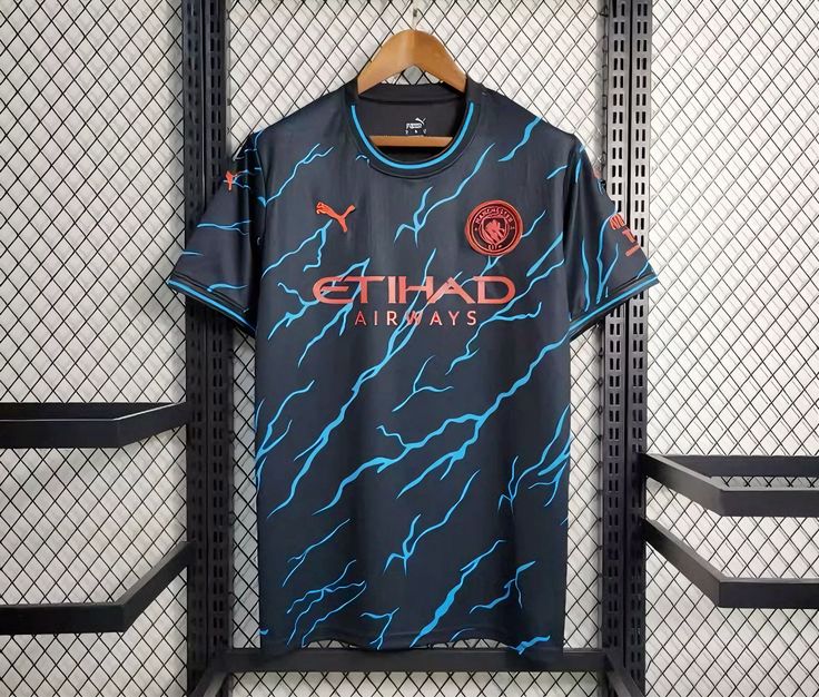 Maillot Manchester City Third – Édition Éclair edition 2023-2024