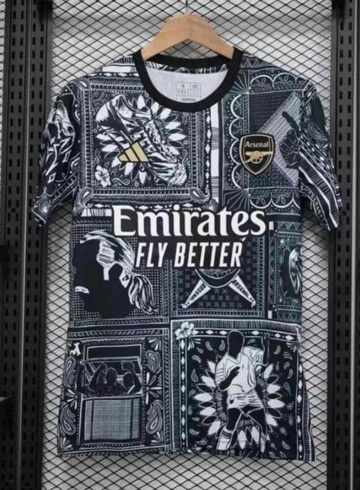 Maillot Arsenal Édition Spéciale 2024/2025 – Design Graphique Exclusif