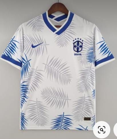 Maillot Brésil Extérieur Édition Spéciale Blanc &amp; Bleu – Nike