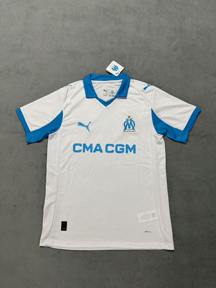 Maillot Officiel Olympique de Marseille – Domicile 2025/2026