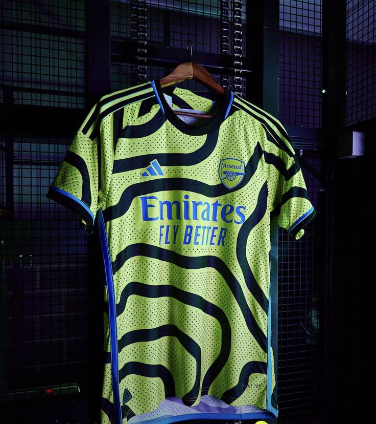 Maillot Arsenal Third – Édition Safari Jaune et Noir